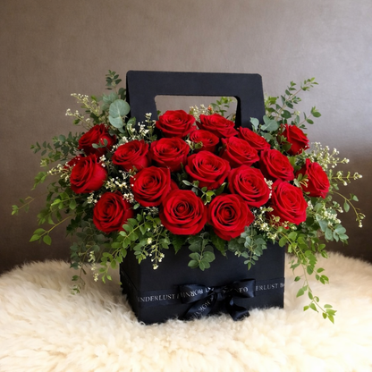 Two Dozen Roses – Signature Box Arrangement