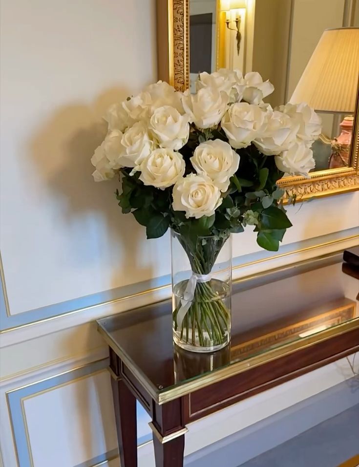 Two Dozen Rose Arrangement on Vase